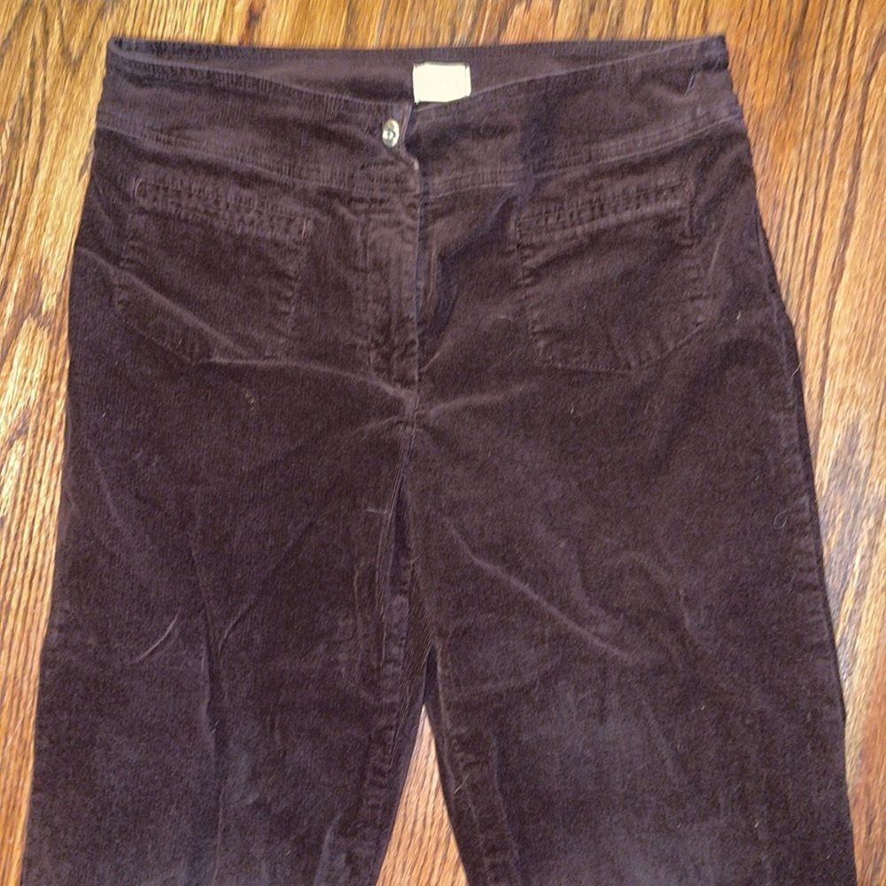 Chicos Brown Corduroy Pants